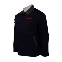 R267 Custom-made contrast t-shirt  Engineering uniform  Zipper  Shirt garment factory R267 Custom-made contrast t-shirt  Engineering uniform  Zipper  Shirt garment factory